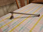 Umbra Stream Nickel Wall Mount Paper Towel Holder Sleek Satin Finish Kerr Design. Fixed Price $18.00.