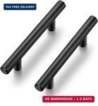Ravinte 30 Pack 5 Inch Cabinet Pulls Matte Black Stainless Steel Kitchen Drawe. Fixed Price $49.59.
