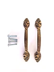 Amerock Fruit 3" Center Brass Drawer/door Handle Pulls Set Of Two W/ 1" Screws.. Fixed Price $13.99.