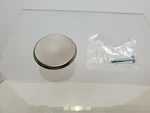 Ultra Hardware Designer Edge 1.75" Cabinet Knobs, Zinc Plate 50-PACK. Fixed Price $19.99.