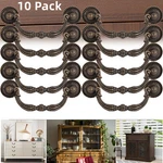 10 X Antique Drawer Pulls Vintage Bronze Cabinet Dressing Wardrobe Table Handles. Fixed Price $13.99.