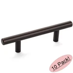 *10 Pack* Cosmas Cabinet Hardware Oil Rubbed Bronze Euro Bar Pull #305-030ORB. Fixed Price $19.14.