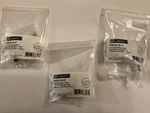 Liberty Hardware's 1-1/4 Mila Cabinet Knobs, Satin Nickel (set Of 3). Fixed Price $12.00.