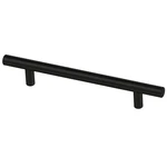 Liberty P01026C-FB Flat Black Bar Cabinet Drawer Pull Knob 5 1/16" Centers. Fixed Price $7.65.