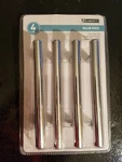 New Sealed Liberty 3-3/4 In. Polished Chrome Steel Bar Pull (4-PIECE Per Pack). Fixed Price $15.99.