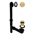 Westbrass 593144 Tip-toe Bath Tub Pop Up Drain And Overflow Polished Waste. Fixed Price $44.95.