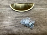 Signature Hardware Barrus Inch Center To Cup Cabinet Pull- 443799 Lot 2. Fixed Price $35.99.