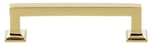 Grandeur GEN-PULL-4 Geneva 4" Center To Solid Brass Square. Fixed Price $33.00.