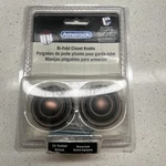 Amerock E1586-2C-ORB Oil Rubbed Bronze 3-RING Bifold Closet Door Knobs 2-PACK. Fixed Price $5.90.