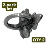New 2-PACK Lot Amerock BP4452-PWT Pewter Maple Leaf Cabinet Finger Pull Knob. Fixed Price $22.01.
