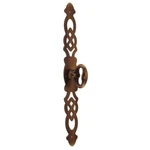 Hardware Cabinet Dresser Drawer Pull Knob Mock Key Backplate Antique Brass 1704. Fixed Price $12.00.
