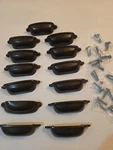 *13 Pack* Oil Rubbed Bronze Cabinet Hardware Cup Pulls Ravinte 2.5" New. Fixed Price $29.95.