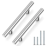 Probrico 30 Pack Polished Chrome 4" Cabinet Handles Drawer Pulls Euro Bar Style. Fixed Price $68.10.