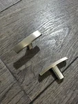 Amerdeco 30 Pack Brushed Satin Nickel Cabinet Knobs Single Hole Handles. Fixed Price $25.99.