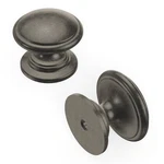Williamsburg Collection Knob 1-1/4 Inch Diameter Black Nickel Vibed Finish. Fixed Price $9.27.