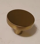 Lot Of 10 Amerock BP36904CZ Versa 1-3/8 Inch Mushroom Cabinet Knob. Fixed Price $12.00.