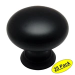 *25 Pack* Cosmas Cabinet Hardware Flat / Matte Black Knobs #4950FB. Fixed Price $29.95.