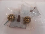 Belwith Cabinet Knobs Lot Of 2 P411-LP Brass. Fixed Price $15.00.