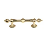 Alno A6929-4-PB Ornate 4" Pull Polished Brass. Fixed Price $63.96.
