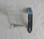 Vtg Amerock Door Pull Blue Line Chrome Plated #E08215 Deco Cabinet Cupboard. Fixed Price $15.75.