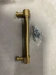 Amerock Faraday 5-1/16" Cabinet Pull, Golden Champagne, BP37744BBZ. Fixed Price $11.46.