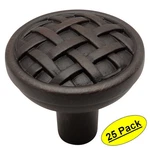 *25 Pack* Cosmas Oil Rubbed Bronze Cabinet Knobs #7065ORB. Fixed Price $52.79.