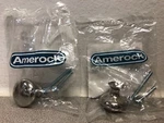 Amerock BP85326 Round Cabinet 1-3/16" 1" Polished Chrome Pack Of Knobs. Fixed Price $9.79.