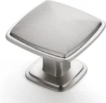 25 Pack Brushed Nickel Kitchen Knobs - Silver For Cabinets. Fixed Price $28.99.