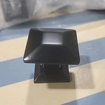 Southern Hills Black Square Cabinet Knobs 1.25" Pkg Of. Fixed Price $12.98.
