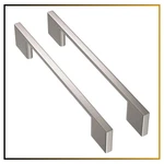 Kitchen Square Cabinet Handles 160MM Satin Nickel Brushed For Cupboard 10 Pcs. Fixed Price $50.15.