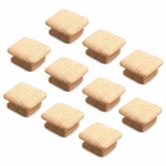 10PCS Square Unfinished Wood Drawer Knobs Pulls Handles Cabinet Furniture. Fixed Price $17.60.