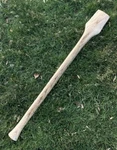 Hickory 32" Double Bit Axe Handle Fire Finish & Lacquered 3"X3/4" Eye Amish Made. Fixed Price $30.99.