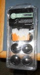 Liberty Hardware 1/4" Top Ring Round Knob Venetian Bronze Open Container. Fixed Price $12.00.