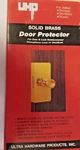 Nos Ultra Hardware Products Solid Brass 9" Door Protector For 1-3/4" 59005. Fixed Price $14.99.