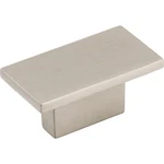 Mirada 16 Mm Center To Rectangle Knob, Satin Nickel - Hardware. Fixed Price $6.25.
