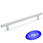 *5 Pack* Cosmas Cabinet Hardware Polished Chrome Bar Pull #305-160CH. Fixed Price $14.52.