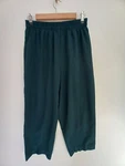 Vintage Kathie Lee Collection Pants 10 Green Navy Check Pull Tapered Academia. Fixed Price $9.99.