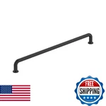 Amerock Factor 12.625IN Matte Black Cabinet Pull Center-to-center BP36966FB. Fixed Price $69.10.