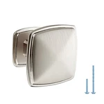 Joy Decor 15 Pack Brushed Nickel Square Cabinet Kitchen Knobs Si.... Fixed Price $26.36.