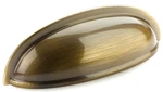 Schaub & Co. 731-AB Antique Brass 3" Hole Spacing, 4 11/16 Cabinet Cup/bin Pull. Fixed Price $15.00.