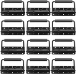 Genhakon 12 Pcs Chest Handles, Spring Loaded Case Handle, Wardrobe Black. Fixed Price $35.68.
