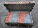 Vintage Army Military Usmc Transport Foot Locker Steamer Trunk Chest Green. Fixed Price $20.00.