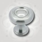 Allen Roth Satin Nickel Cabinet Knob 1-1/4 Round Contemporary Zinc Hardware. Fixed Price $5.99.