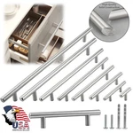 Solid Stainless Steel 2"-24" Bar Pull Handle For Kitchen Cabinet Drawer Hardware. Fixed Price $7.49.
