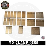 Mo-clamp 0805 Tac-n-pull 20PC Auto Body And Frame Weld Plate Kit. Fixed Price $153.00.