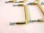 Gatehouse Inch Bar Cabinet Pulls Drawer Handle Bright Gold Screws Quantity 23. Fixed Price $24.74.