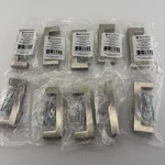 Lot 10 Brainerd Square Cabinet Drawer Pull 3" Satin Nickel P41861W-SN-CP New. Fixed Price $15.97.
