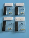 New Ikea Galthultleather Handle, Black, 2 3/4 " 8PACK. Fixed Price $24.00.