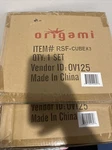 Origami RSF-K3 Storage Cubes, 2-PACK. Fixed Price $16.00.