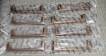 8PK Evionlin Walnut Round 5" Wood Cabinet Drawer Pulls Handles Furniture Knobs. Fixed Price $39.99.